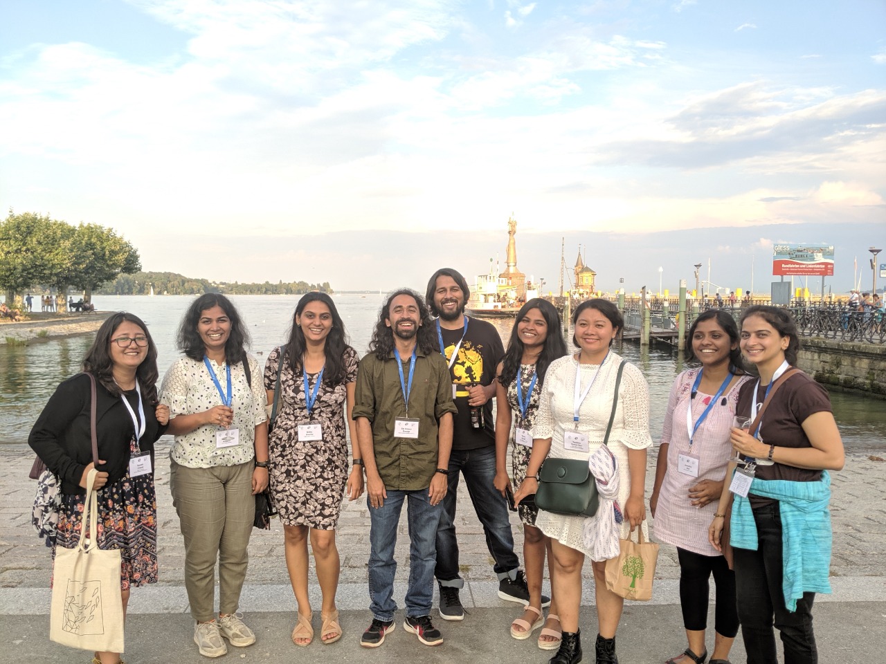BEL with the Indian contingent at ASAB Konstanz 2019